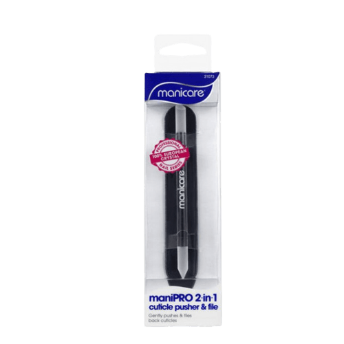 Manicare ManiPRO 2-In-1 Cuticle Pusher & File 1 Pack