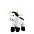 Moogoo Toy Black Cow Plush for Kids and Babies