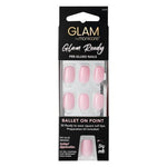 Manicare Glam Ready Pre Glued Nails Ballet On Point 30pcs