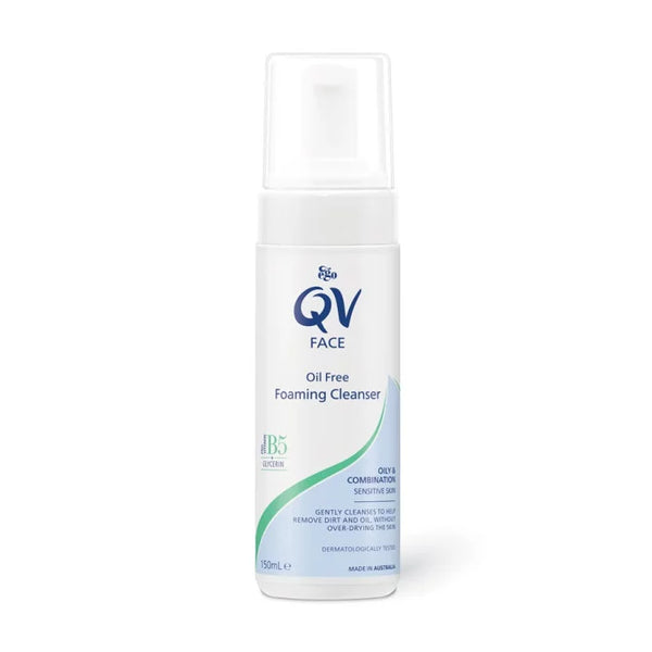 Ego QV Face Oil Free Foaming Cleanser 150ml