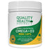 Quality Health Double Concentrated Omega Plus Vitamin D 250 Mini Capsules