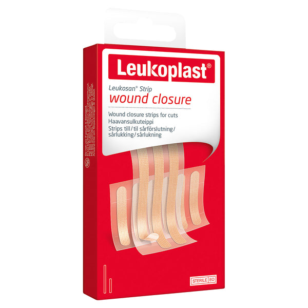 Leukoplast Wound Closure Strip Assorted 9