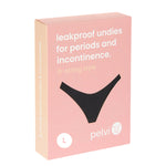 Pelvi Leakproof G-String Black Large