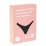 Pelvi Leakproof G-String Black Medium