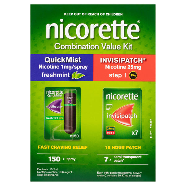 Nicorette Combination Value Kit