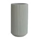 Escape to Paradise Ribbed Ceramic Vase Sage XL