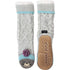 Wicked Sista Animal Slipper Socks Seal Grey One Size