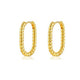 Adnohr Just Hoops Oval Twist Design GP 14583