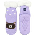 Foote Street Kids Cozy Knit Kitten Slipper Socks 3 Pack 3y+