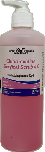 Chlorhex Surgical Scrub 4 Percent 500Ml