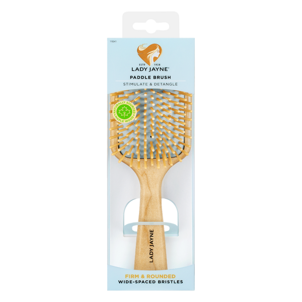 Lady Jayne Paddle Brush Stimulate & Detangle Soothe Wide Spaced Bristles