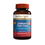Herbs of Gold Children’s Fish I Care 60 Tablets Vanilla Berry