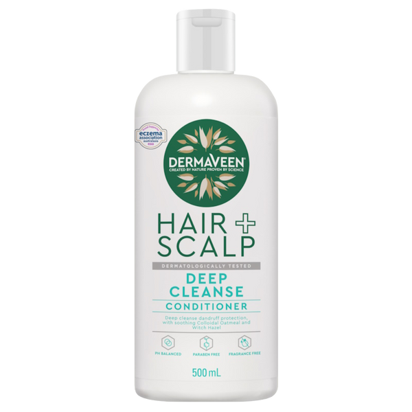 DermaVeen Hair + Scalp Deep Cleanse Conditioner 500mL