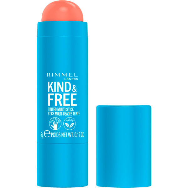 Rimmel Kind & Free Clean Multi-Stick 002 Peachy Cheeks