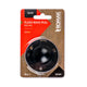 Romak Cabinet Flush Ring Pull Round 55MM Black