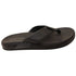 Homyped HP Comfort Men's Thongs Black Stripe Size 9