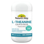 Nature’s Way L-Theanine Calm & Focus 50 Capsules