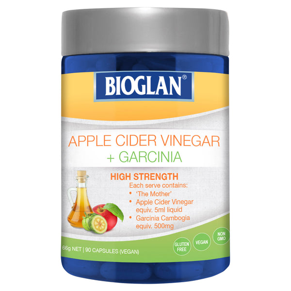 Bg Apple Cider Vinegar + Garcinia Caps 90