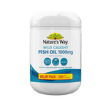 Nature's Way Wild Caught Fish Oil 1000MG 250 Capsules