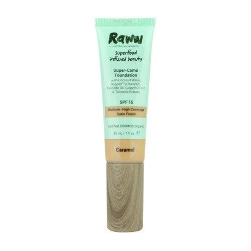 RAWW Superfood Camouflage Foundation - Caramel 30ml