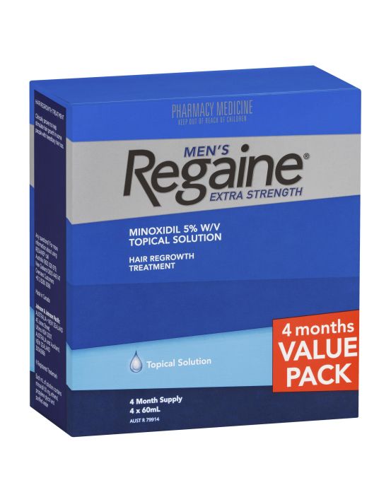 Regaine Mens Extra Strength 4 For 3 240ml