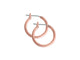 Adnohr Just Hoops Small Rose Gold