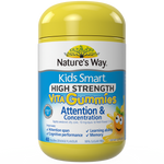 Nature's Way Kids Smart Vita Gummies High Strength Attention and Concentration 40 Gummies