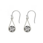 Studex Sensation Silver Twist Drop Crystal 15820
