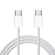 Charge and Sync USB C to 8 Pin PVC Cable Suitable for iPhone Devices 1M