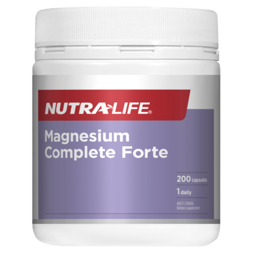 Nutra-Life Magnesium Forte Daily 200 Capsules