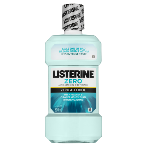 Listerine Zero Mouthwash 500ml