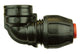 Philmac BSP Threaded Rural Elbow Poly Female 2" x 2"