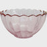 Glass Bowl Plum/Gold