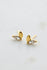 Zafino Sienna Leaf Stud Set in Gold