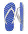 Souls Comfort Massage Thongs Barrier Reef Blue (No Flag) M12