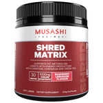 Musashi Shred Matrix Pwd Raspberry Lemon 270g