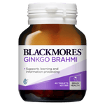 Blackmores Ginkgo Brahmi 40 Tablets