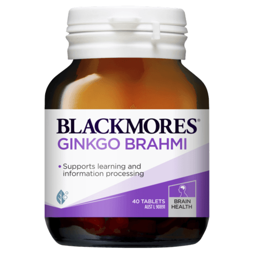 Blackmores Ginkgo Brahmi 40 Tablets