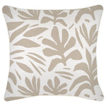 Escape to Paradise Cushion Cover With Piping Tahiti Beige 45CM x 45CM