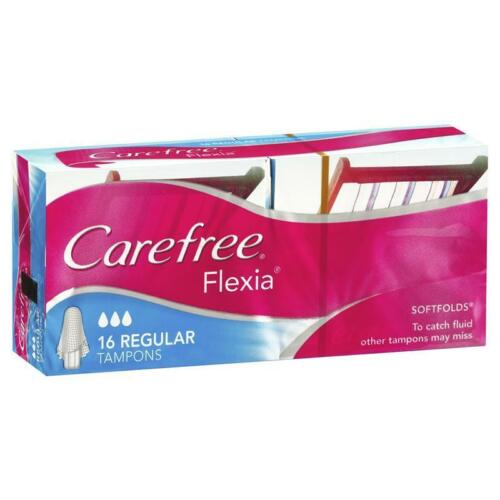 Carefree Tampons Flexia Regular 16