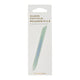 Simply Essential Glass Cuticle Pusher and File Dual End Manicure Nail Care Tool