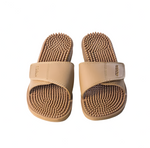 Maseur Invigorating Massage Sandal Beige Size 7