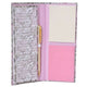 Gibson Gifts Honeysuckle Sticky Notes and Pen Set 3