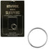 Studex Sterling Silver Medium Plain Sleeper Earrings 14mm