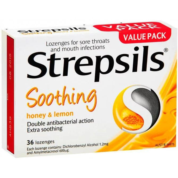 Strepsils Honey & Lemon 36 Lozenges