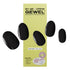 By Me & Crew Gewel Semicured Gel Nails Sticker Kit Midnight Black