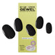By Me & Crew Gewel Semicured Gel Nails Sticker Kit Midnight Black