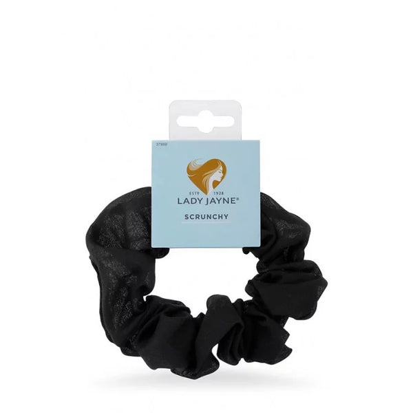 Lady Jayne Hair Scrunchy Black