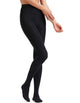 Ambra 200 Denier Velvet Fleece Tights In Black Medium