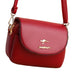Ginger Bear Boutique Stylish Leather Shoulder Bag with Kangaroo and Letter Detail